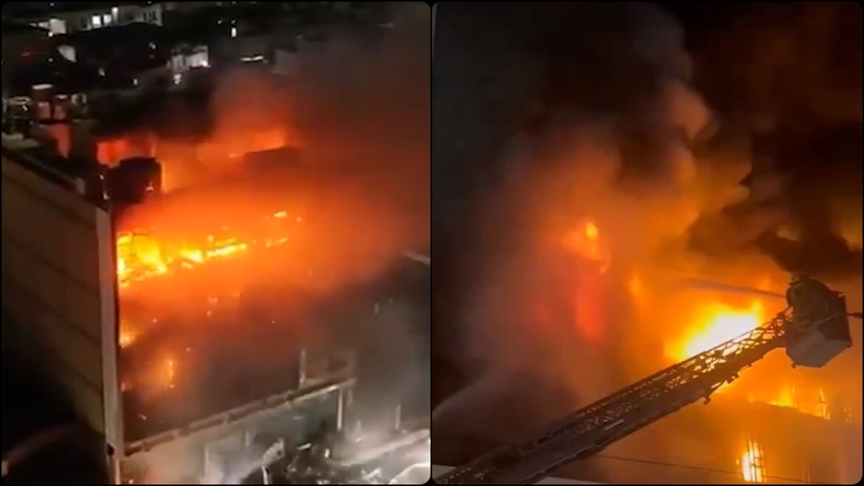 Irak'ta alışveriş merkezinde yangın: 61 kişi hayatını kaybetti